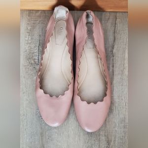CHLOÉ LAUREN BALLERINA FLATS 39.5